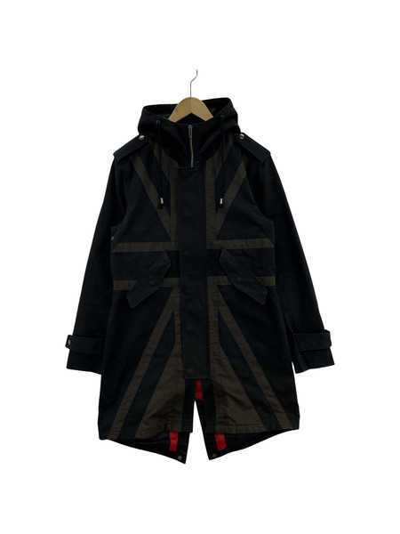 Pretty Green 14AW Union Jack Mods Parka（3）BLK