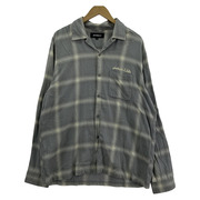 AVIREX 長袖シャツ L/S C/L OMBRE SHIRT (XL)