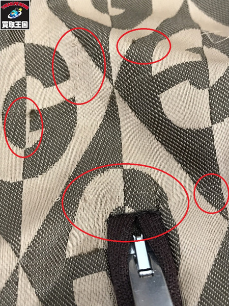 GUCCI  20SS Oversize G Rhombus Zip Jacket (L) 596002-XJBUT