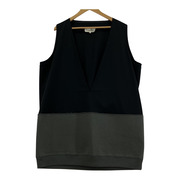 MM6/BLACK OVERSIZED VEST