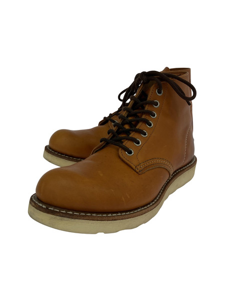 RED WING レッドウィング/9871/11年製/プレーントゥブーツ（US7D 25cm）茶