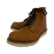 RED WING レッドウィング/9871/11年製/プレーントゥブーツ（US7D 25cm）茶