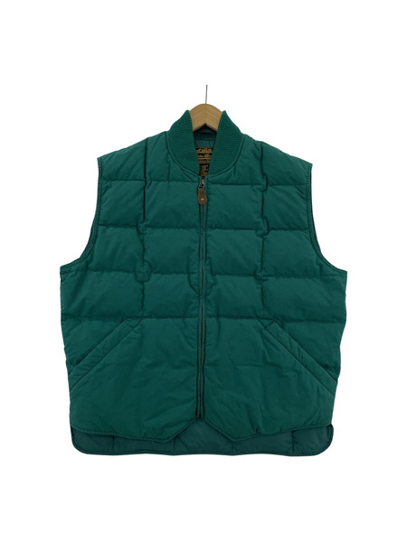 90s eddie bauer down vest 緑 L