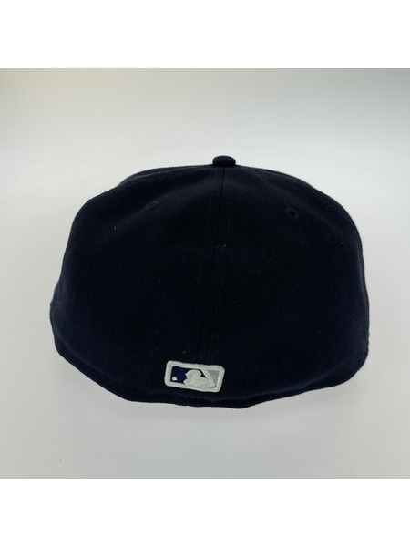 Supreme キャップ ×NEW ERA 59FIFTY ネイビー ヤンキース 7 3/8[値下]