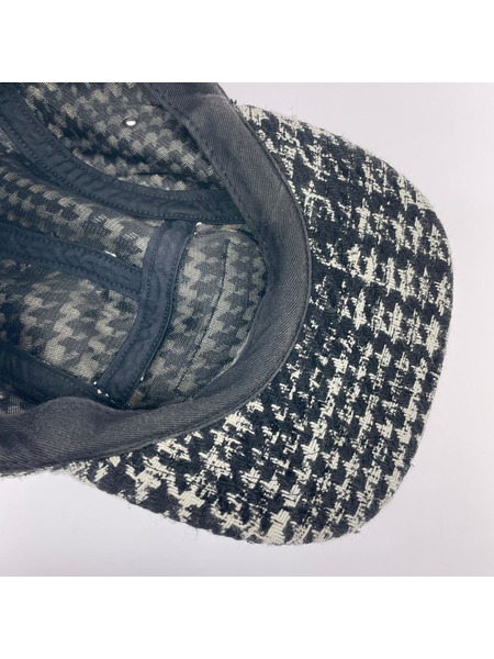 Supreme キャップ 13AW Houndstooth Camp Cap