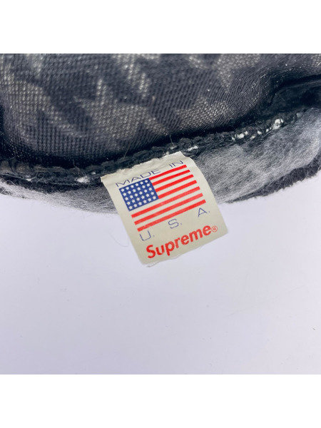 Supreme キャップ 13AW Houndstooth Camp Cap