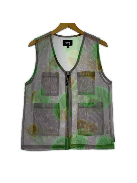STUSSY ジャケット メッシュベスト s