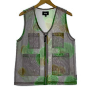 STUSSY ジャケット メッシュベスト s