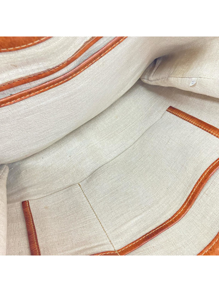 genten ソノ他バッグ レザートート 茶