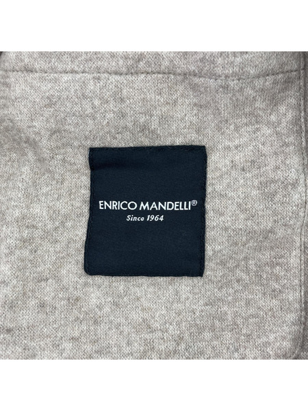 ENRICO MANDELLI カシミヤテーラードジャケット 50 グレー