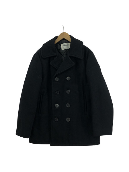 schott U.S.740N PEA JACKET 40 BLK