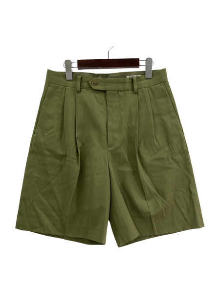 AURALEE/LIGHT WOOL MAX GABARDINE SHORTS