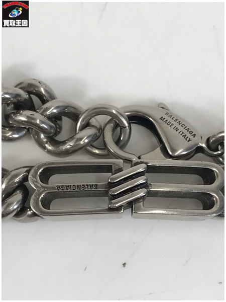 アクセサリー BALENCIAGA BBロゴチェーンブレスレット