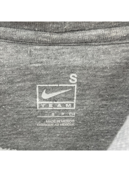 NIKE 90sセンタースウォッシュスウェットフードパーカー/グレー
