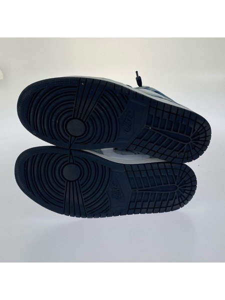 NIKE スニーカー AIR JORDAN 1 LOW WASHED DENIM CZ8455-100