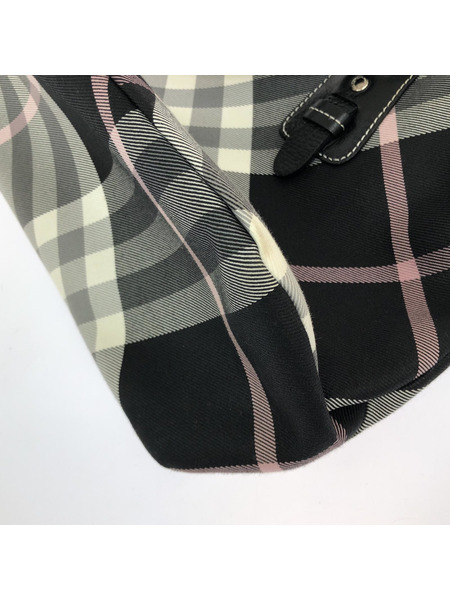 BURBERRY BLUE LABEL チェックボストンバッグ