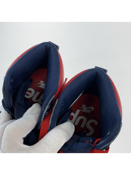 NIKE SB スニーカー ×Supreme DUNK HIGH BY ANY MEANS (24cm)[値下]