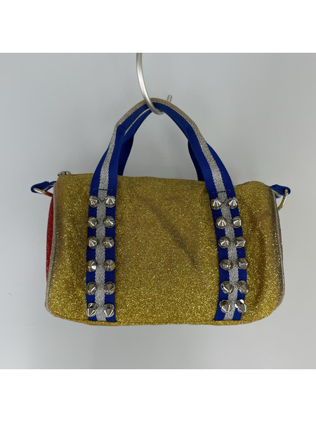 FRED PERRY ショルダーバッグ ×loverboy スタッズ/GRD[値下]