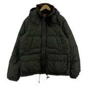 POLO RALPH LAUREN レザーパイピング ダウンジャケット L カーキ