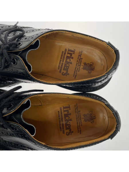 Tricker's ウイングチップ M5633 黒（8.5）