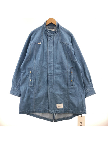 WTAPS 2021SS フィッシュテールデニムコート SIZE:01