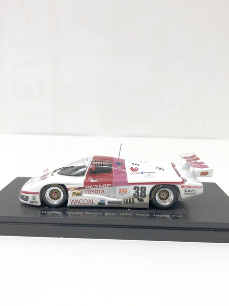 1/43 WACOAL TOYOTA DOME 85C  1985 Fuji ﾜｺｰﾙ