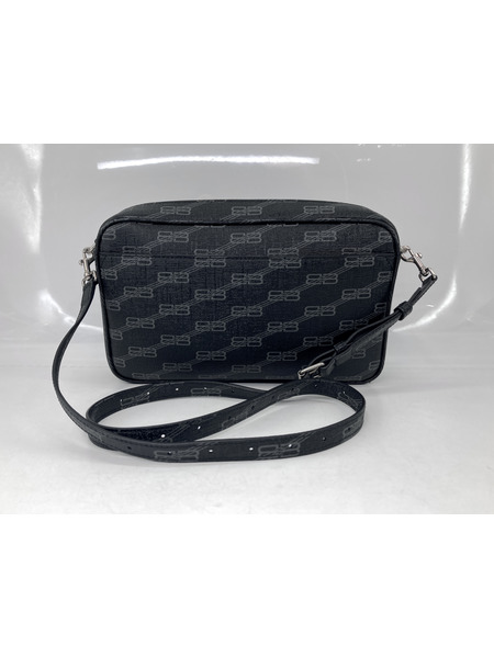 ショルダーバッグ BALENCIAGA/BBモノグラム/ミディアムカメラバッグ