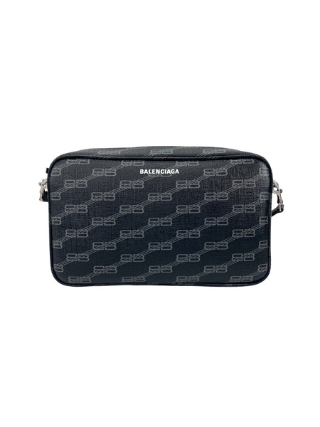 ショルダーバッグ BALENCIAGA/BBモノグラム/ミディアムカメラバッグ