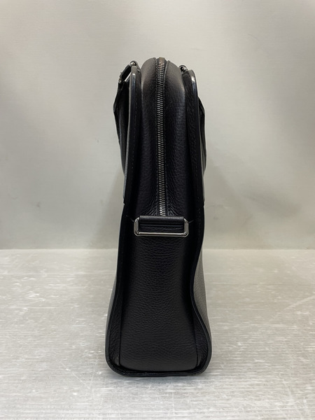 Cartier サドルステッチライン 2way ビジネス バッグ ダークブラウン