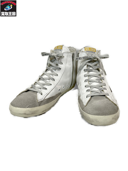 GOLDEN GOOSE 加工 フランシー ハイカットスニーカー 白　41