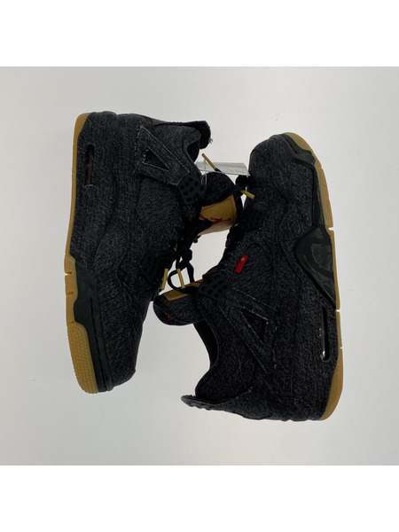 NIKE ×Levi's AIR JORDAN 4 BLACK Levi's タグ US9.5 27.5cm