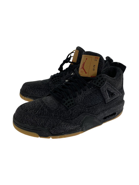 NIKE ×Levi's AIR JORDAN 4 BLACK Levi's タグ US9.5 27.5cm