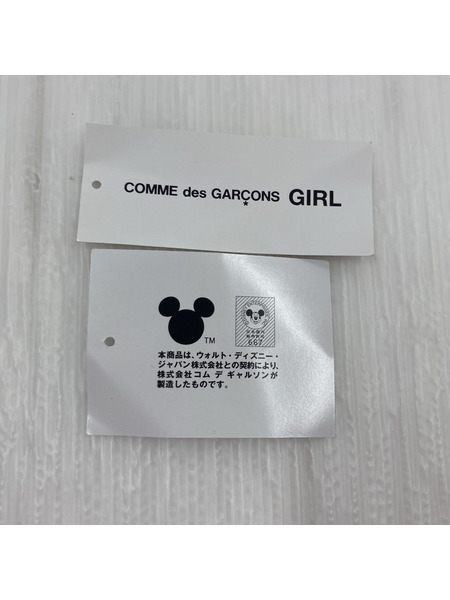 COMME des GARCONS 半袖ワンピース DISNEY/ミッキー×ドット/AD2021/白/M