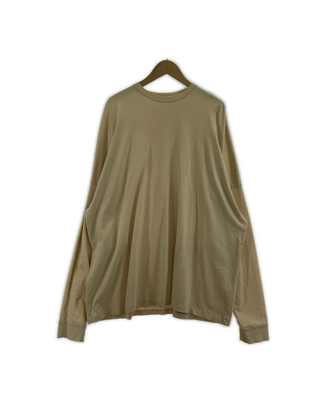 SEA 長袖Tシャツ・カットソー 4XL LONG SLEEVE TEE ベージュ