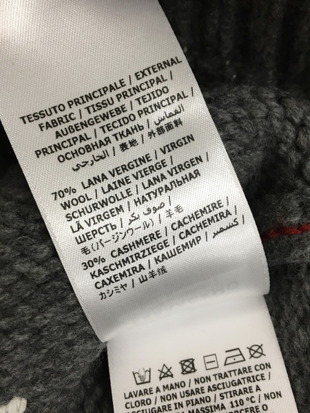 FERRAGAMO メンズラグ衣料 SF☆IT/V NECK FLORAL KNIT/Vネックニット/S