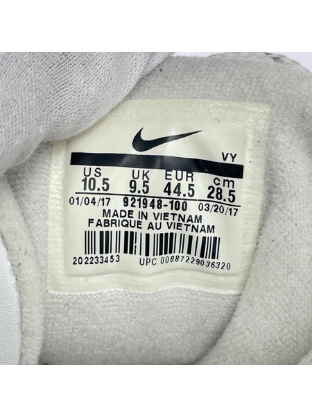 NIKE スニーカー more up tempo スニーカー 白 (28.5)