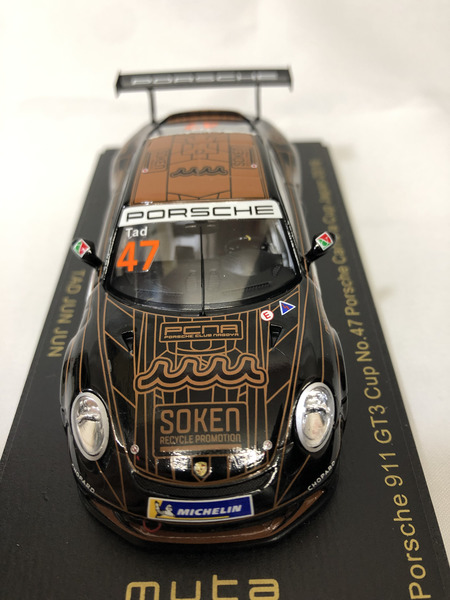 Spark 1/43 Porsche911 GT3 Cup #47 MUTA ポルシェカレラカップ
