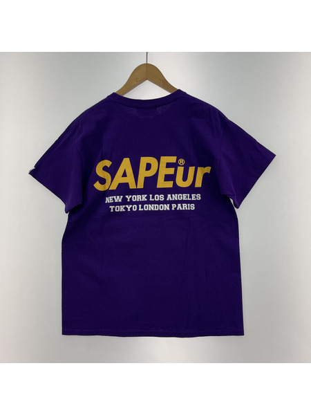 SAPeur ロゴプリント SSカットソー (M)