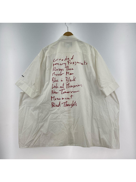 RAF SIMONS 半袖シャツ ラフシモンズ×フレッドペリー オーバーサイズシャツ