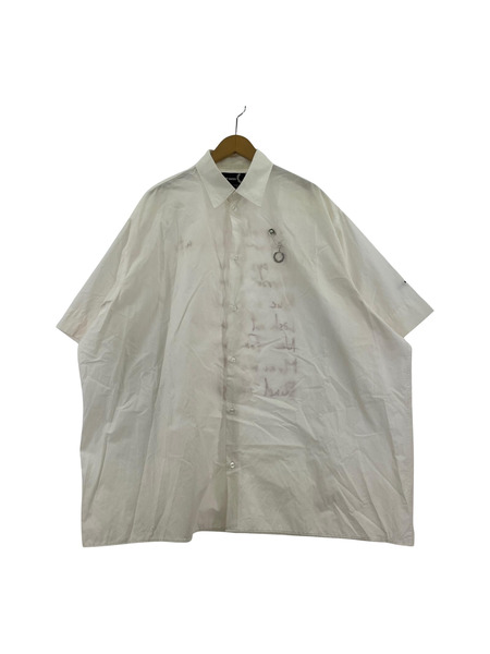 RAF SIMONS 半袖シャツ ラフシモンズ×フレッドペリー オーバーサイズシャツ