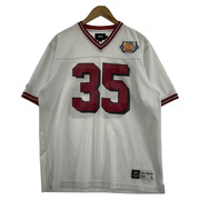 STUSSY 35 Football Mesh フットボールTee（L）WHT