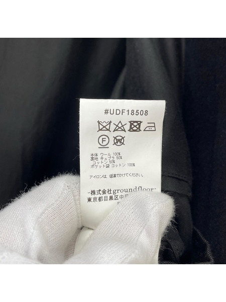 undecorated MAN ソノ他 18AW タスマニアウールビーバーメルトンステンカラーコート 2