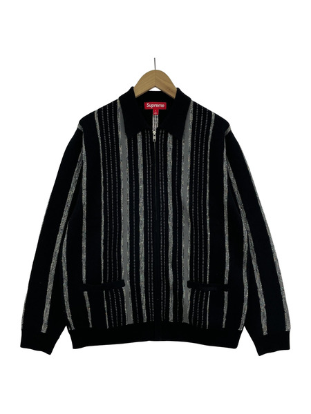 Supreme Speckle stripe ZIP UP CARDIGAN