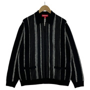 Supreme Speckle stripe ZIP UP CARDIGAN