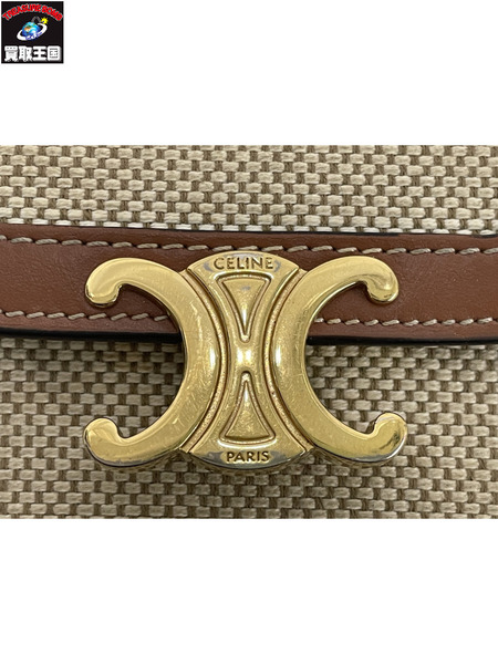 CELINE スモール フラップウォレット トリオンフ[値下]
