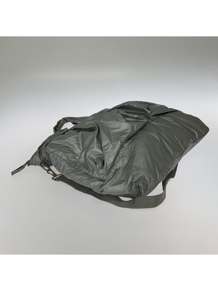A.P.C. ソノ他バッグ ヘルメットバッグ、シルバー、ヨゴレ