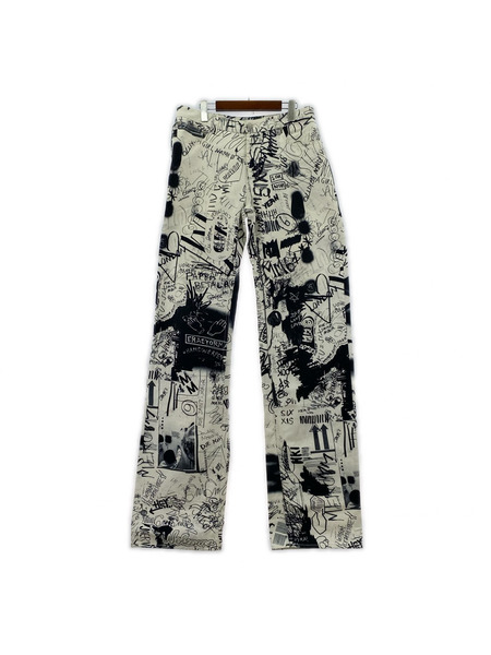 MM6 パンツ スクリブル 落書キパンツ 46