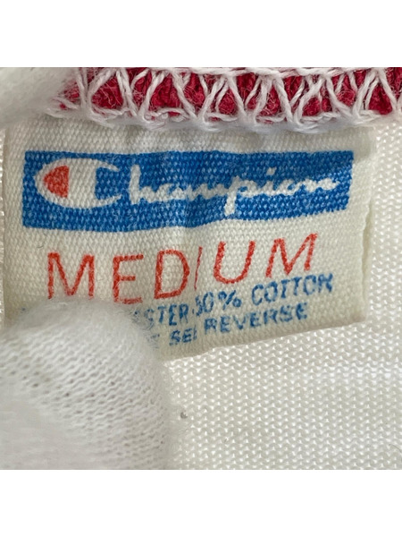 Champion 半袖Tシャツ・カットソー 70s/PEANUTS SANFRANCISCO/M/WHT