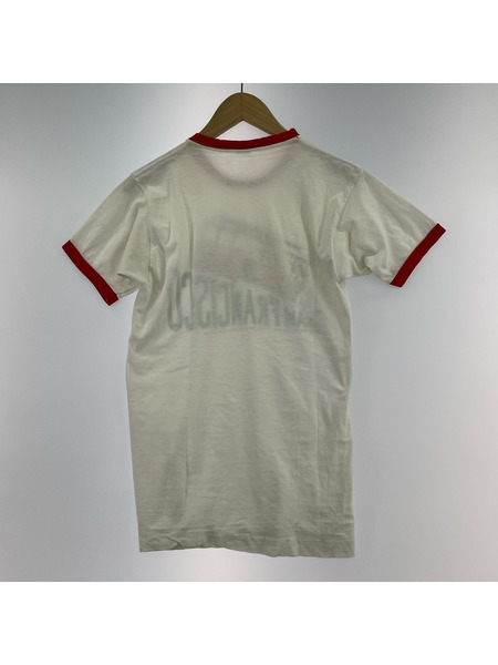 Champion 半袖Tシャツ・カットソー 70s/PEANUTS SANFRANCISCO/M/WHT