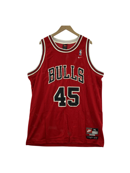 NIKE 90s マイケルジョーダン CHICAGO BULLS ゲームシャツ(XL)